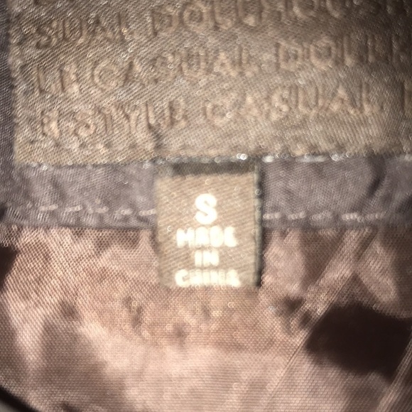 DOLLHOUSE outerwear warm winter coat dark brown detachable hood NEW size S - Picture 5 of 10